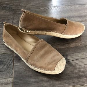 Stuart Weitzman Suede Espadrilles/ Flats